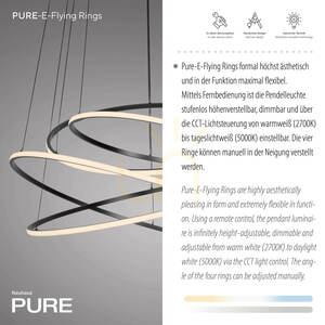 PURE E-FLYING RINGS 2566-15 szürke, 1xLED-es függesztett lámpa 3 PURE E-FLYING RINGS 2566-15 szürke, 1xLED-es függesztett lámpa small 3