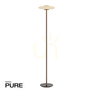 PURE VITRUM 481-34 állólámpa, barna, 2xLED small 1