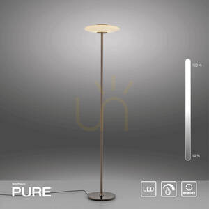 PURE VITRUM 481-34 állólámpa, barna, 2xLED small 11