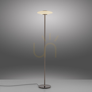 PURE VITRUM 481-34 állólámpa, barna, 2xLED small 13