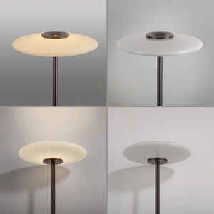 PURE VITRUM 481-34 állólámpa, barna, 2xLED small 15