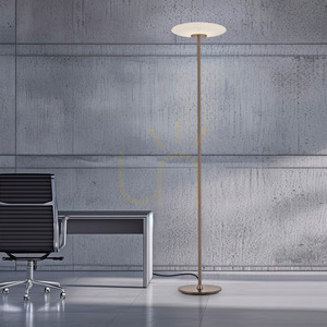 PURE VITRUM 481-34 állólámpa, barna, 2xLED small 16