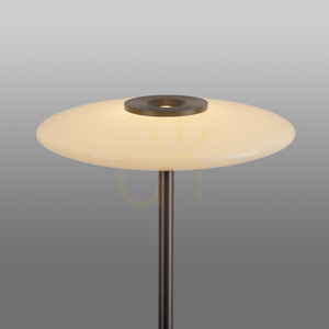 PURE VITRUM 481-34 állólámpa, barna, 2xLED small 17