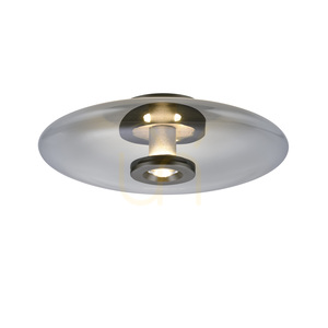 PURE VITRUM 6083-15 mennyezeti lámpa, szürke, 2xLED small 20