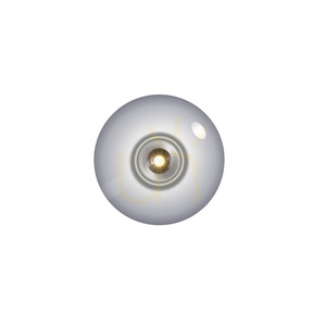 PURE VITRUM 6083-15 mennyezeti lámpa, szürke, 2xLED small 26
