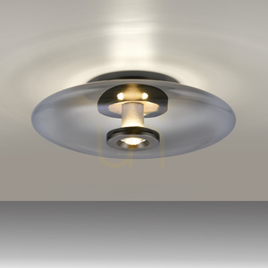 PURE VITRUM 6083-15 mennyezeti lámpa, szürke, 2xLED small 5