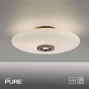 PURE VITRUM 6083-34 barna mennyezeti lámpa, 2xLED small 13