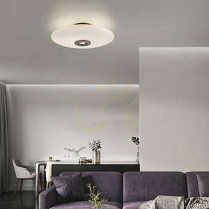 PURE VITRUM 6083-34 barna mennyezeti lámpa, 2xLED small 2