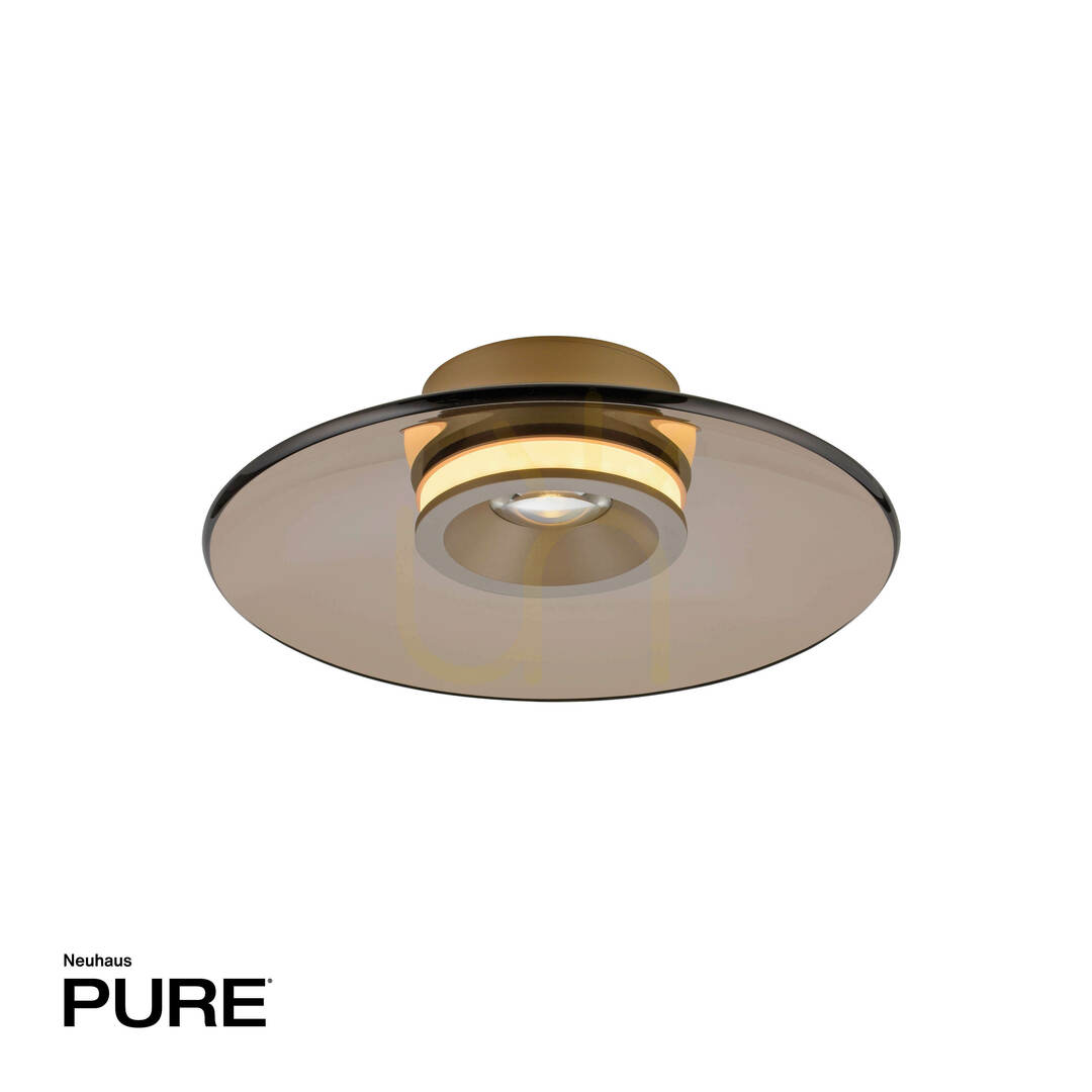 Kilátás PURE MOON 6094-97 barna mennyezeti lámpa, 2xLED PURE MOON 6094-97 barna mennyezeti lámpa, 2xLED