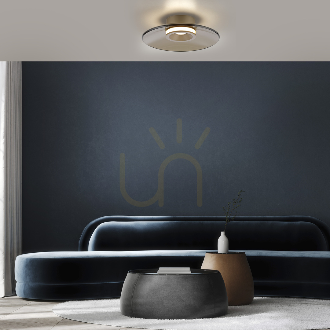 Előnézet PURE MOON 6094-97 barna mennyezeti lámpa, 2xLED PURE MOON 6094-97 barna mennyezeti lámpa, 2xLED