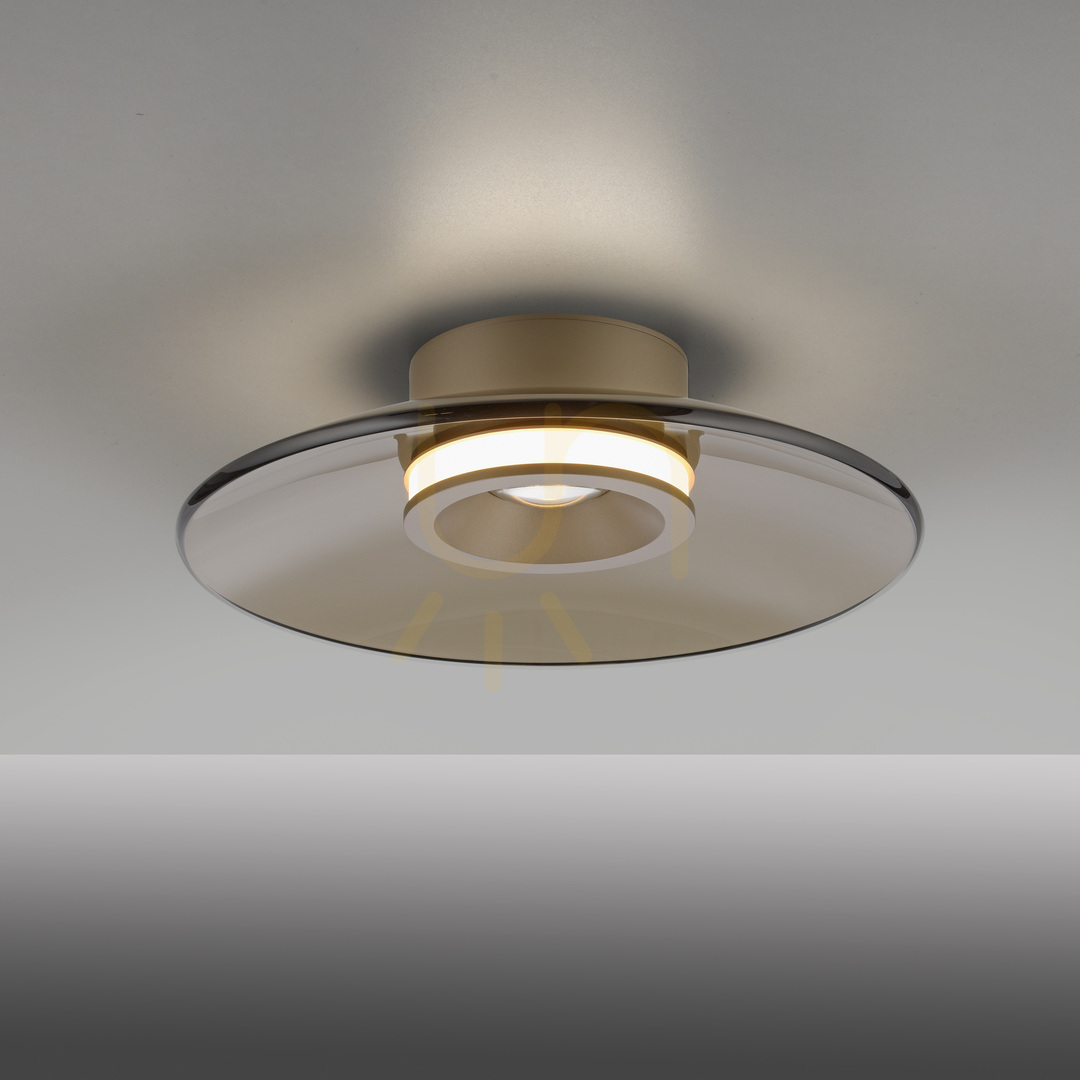 Jelölje be PURE MOON 6094-97 barna mennyezeti lámpa, 2xLED PURE MOON 6094-97 barna mennyezeti lámpa, 2xLED