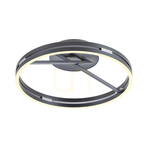 PURE LOOP 6552-15 mennyezeti lámpa, szürke, 2xLED small 7