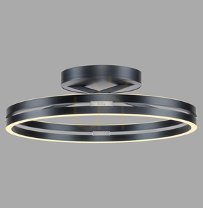 PURE LOOP 6552-15 mennyezeti lámpa, szürke, 2xLED small 0