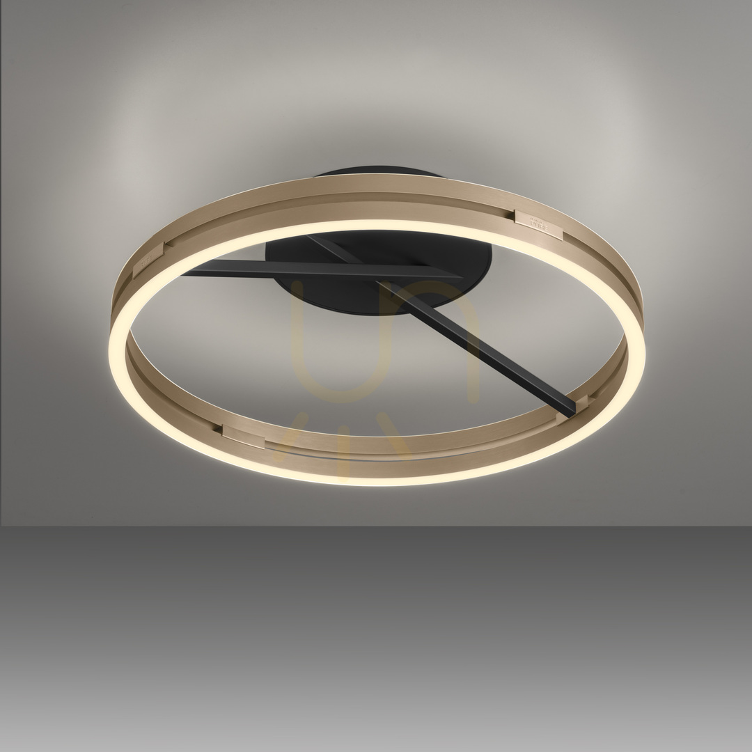 Előnézet PURE LOOP 6552-68 fekete mennyezeti lámpa, 2xLED PURE LOOP 6552-68 fekete mennyezeti lámpa, 2xLED