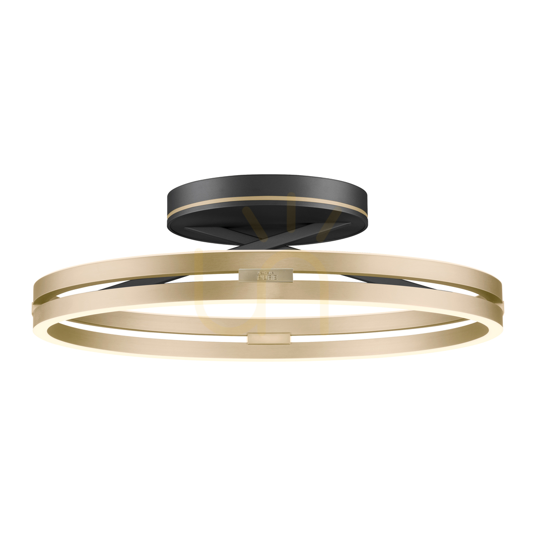Előnézet PURE LOOP 6552-68 fekete mennyezeti lámpa, 2xLED PURE LOOP 6552-68 fekete mennyezeti lámpa, 2xLED