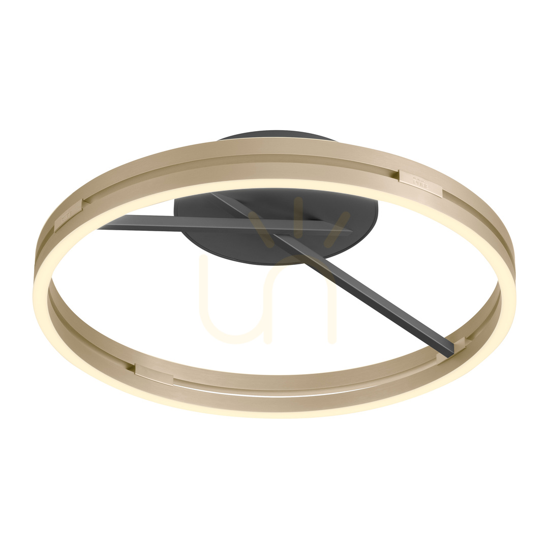 Előnézet PURE LOOP 6552-68 fekete mennyezeti lámpa, 2xLED PURE LOOP 6552-68 fekete mennyezeti lámpa, 2xLED
