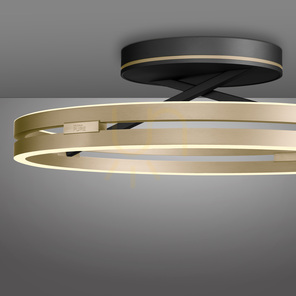 PURE LOOP 6552-68 fekete mennyezeti lámpa, 2xLED 9 PURE LOOP 6552-68 fekete mennyezeti lámpa, 2xLED small 9