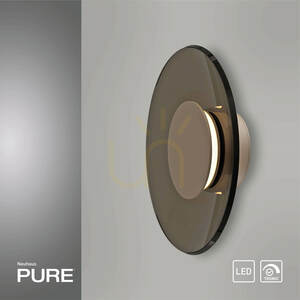 PURE MOON 9594-97 fali lámpa, barna, 1xLED small 11