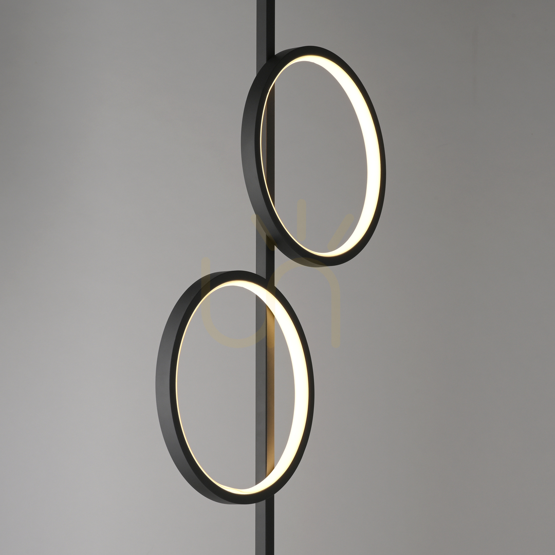 Előadás MINI RITUS 15396-18 állólámpa, fekete, 2xLED MINI RITUS 15396-18 állólámpa, fekete, 2xLED