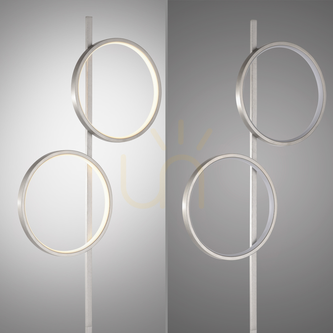 Előnézet MINI RITUS 15396-21 állólámpa, ezüst, 2xLED MINI RITUS 15396-21 állólámpa, ezüst, 2xLED