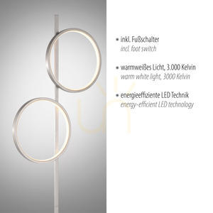 MINI RITUS 15396-21 állólámpa, ezüst, 2xLED 3 MINI RITUS 15396-21 állólámpa, ezüst, 2xLED small 3