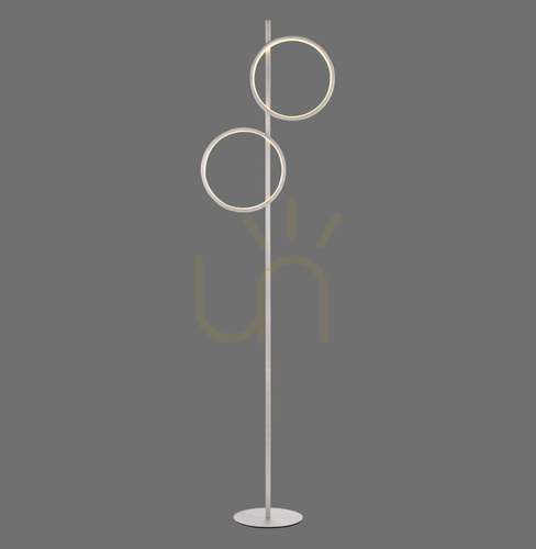 Jelölje be MINI RITUS 15396-21 állólámpa, ezüst, 2xLED