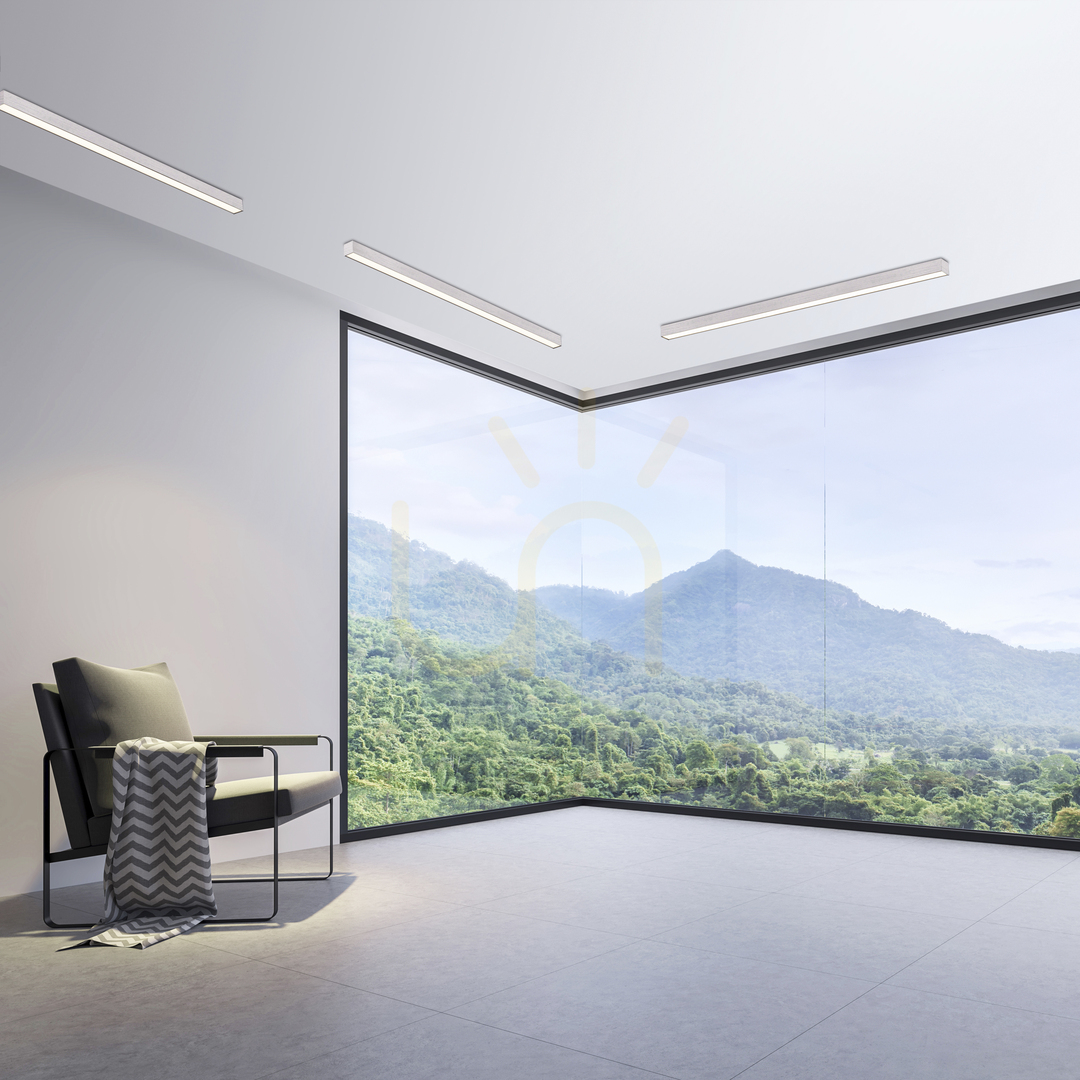 Előnézet PURE-LINES 6021-95 ezüst mennyezeti lámpa, 1xLED PURE-LINES 6021-95 ezüst mennyezeti lámpa, 1xLED