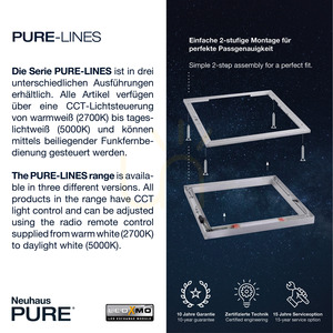 PURE-LINES 6023-13 mennyezeti lámpa, antracit, 1xLED small 3