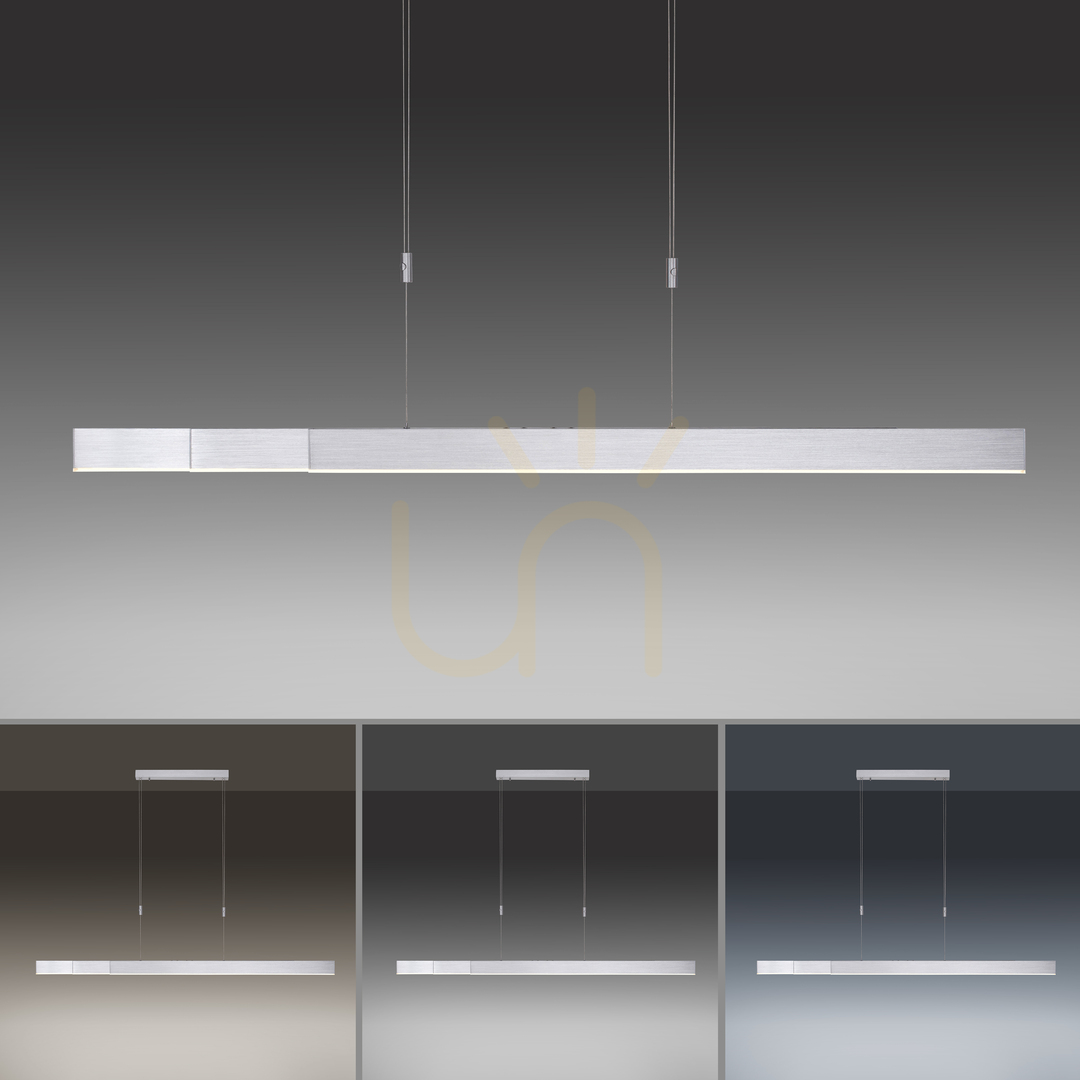 Előadás PURE-MOTO 2525-95 ezüst színű, 3xLED-es függesztett lámpa PURE-MOTO 2525-95 ezüst színű, 3xLED-es függesztett lámpa