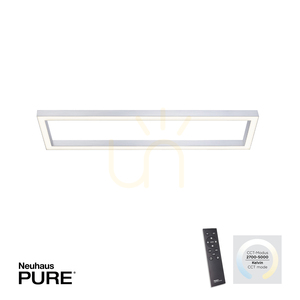 PURE-LINES 6023-95 ezüst mennyezeti lámpa, 1xLED 1 PURE-LINES 6023-95 ezüst mennyezeti lámpa, 1xLED small 1