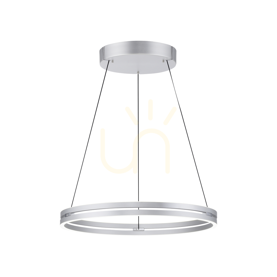 Előnézet PUREE-LOOP 2551-95 ezüst színű, 2xLED-es függesztett lámpa PUREE-LOOP 2551-95 ezüst színű, 2xLED-es függesztett lámpa