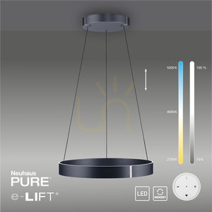 PURE E-CLIPSE 2561-15 szürke, 2xLED-es függesztett lámpa 12 PURE E-CLIPSE 2561-15 szürke, 2xLED-es függesztett lámpa small 12