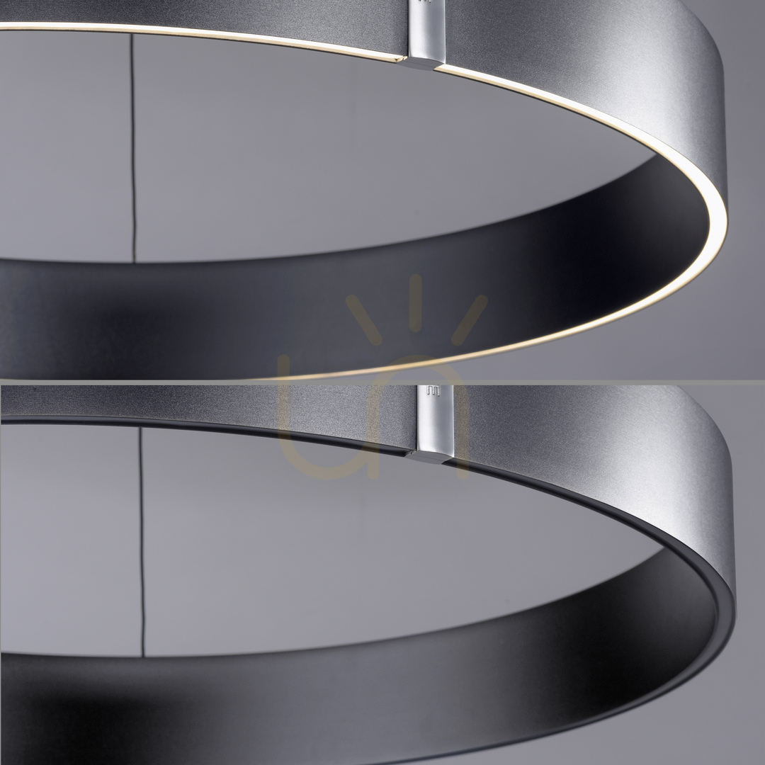 Előadás PURE E-CLIPSE 2561-15 szürke, 2xLED-es függesztett lámpa PURE E-CLIPSE 2561-15 szürke, 2xLED-es függesztett lámpa