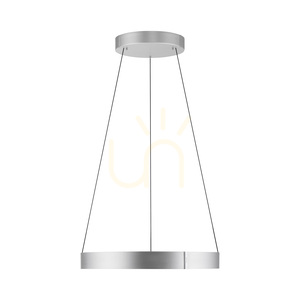 PURE E-CLIPSE 2561-95 ezüst színű, 2xLED-es függesztett lámpa small 16