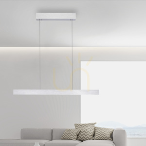 PURE E-MOTION 2570-95 ezüst színű, 2xLED-es függesztett lámpa small 2