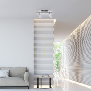 PURE-MIRA 6354-95 ezüst mennyezeti lámpa, 2xLED small 2