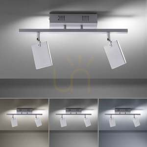 PURE-MIRA 6354-95 ezüst mennyezeti lámpa, 2xLED small 4