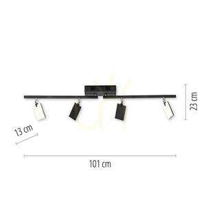 PURE-MIRA 6356-18 fekete, 4 LED-es mennyezeti lámpa 7 PURE-MIRA 6356-18 fekete, 4 LED-es mennyezeti lámpa small 7