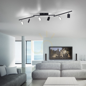 PURE-MIRA 6358-18 Fekete, 6 LED-es mennyezeti lámpa small 2