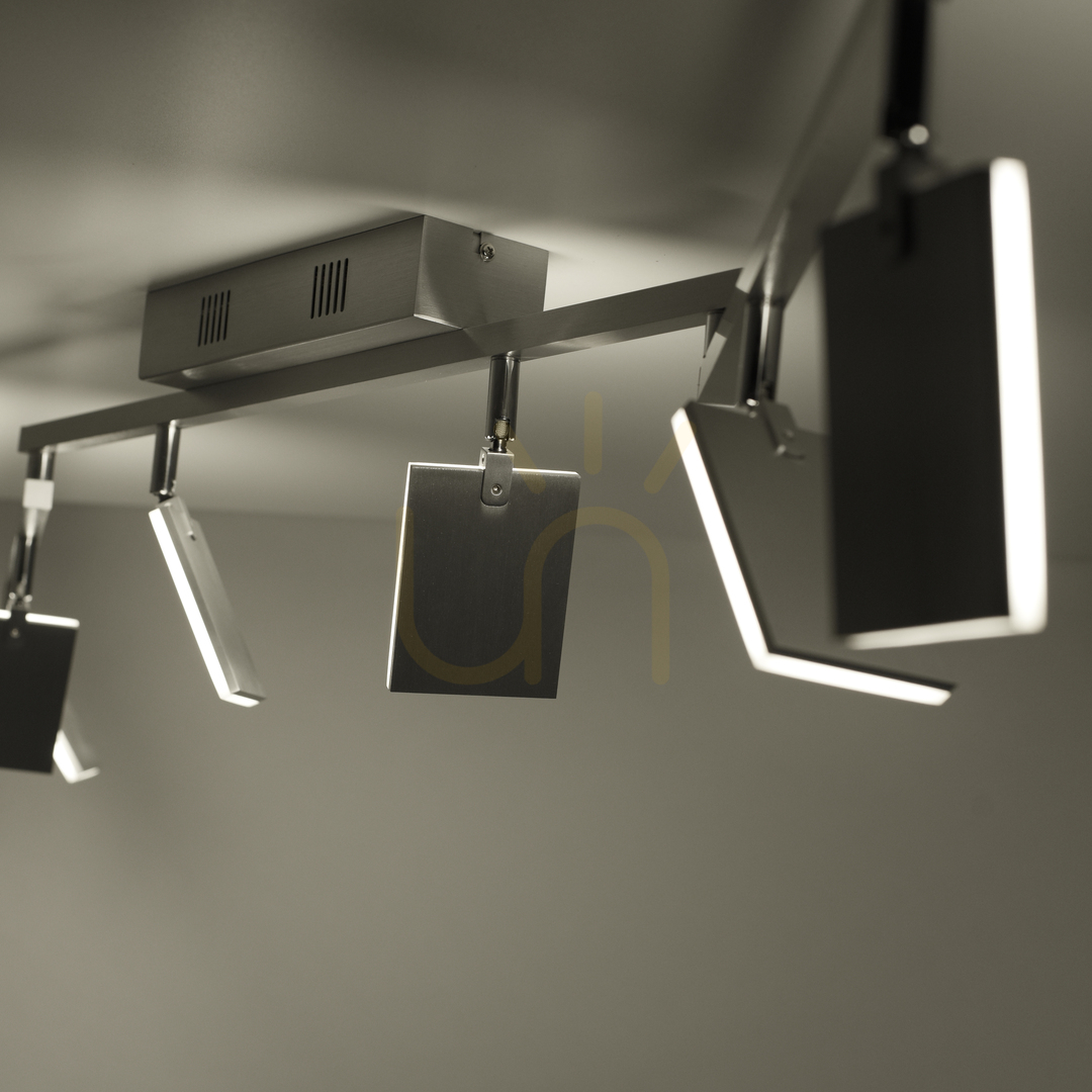 Előadás PURE-MIRA 6358-95 ezüst színű, 6xLED-es mennyezeti lámpa PURE-MIRA 6358-95 ezüst színű, 6xLED-es mennyezeti lámpa