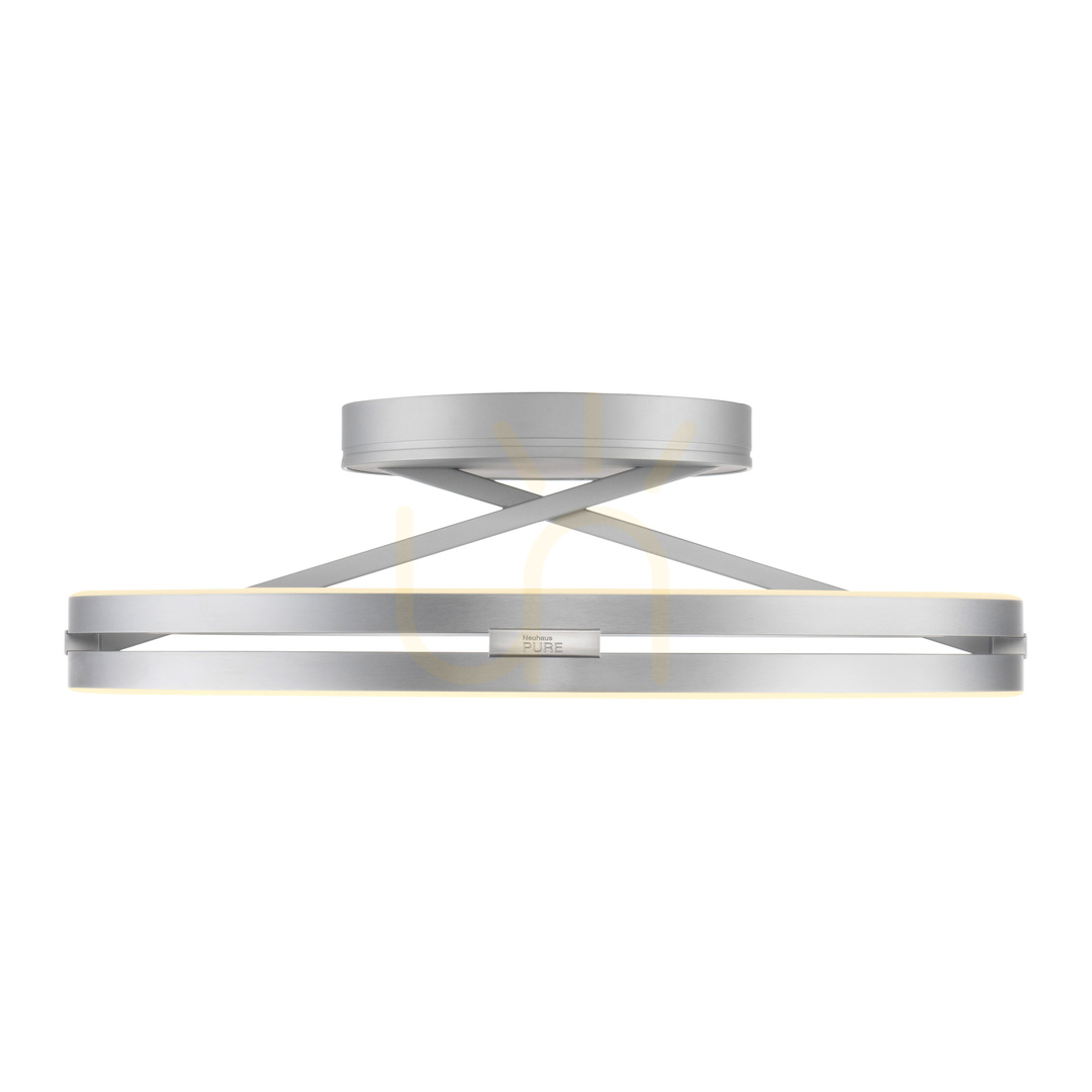 Jelölje be PURE LOOP 6552-95 ezüst mennyezeti lámpa, 2xLED PURE LOOP 6552-95 ezüst mennyezeti lámpa, 2xLED
