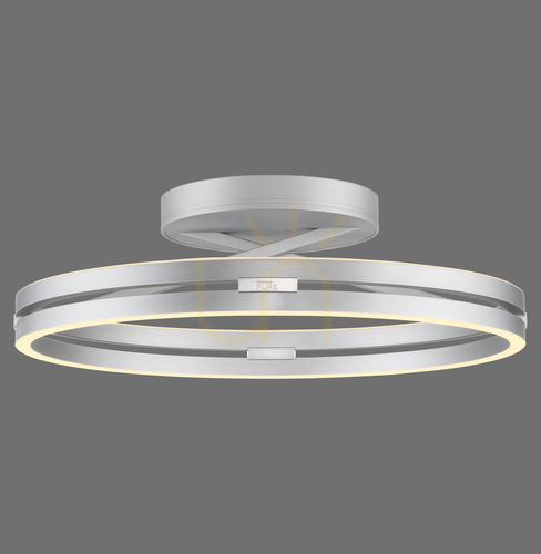 Jelölje be PURE LOOP 6552-95 ezüst mennyezeti lámpa, 2xLED