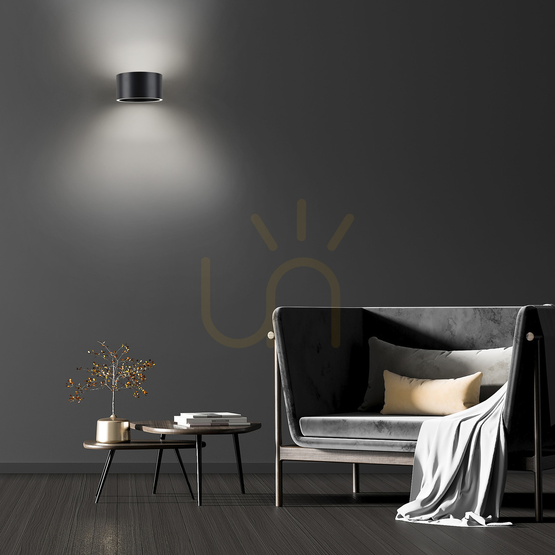 Előnézet PURE CLIPSE 8561-15 fali lámpa, szürke, 2xLED PURE CLIPSE 8561-15 fali lámpa, szürke, 2xLED