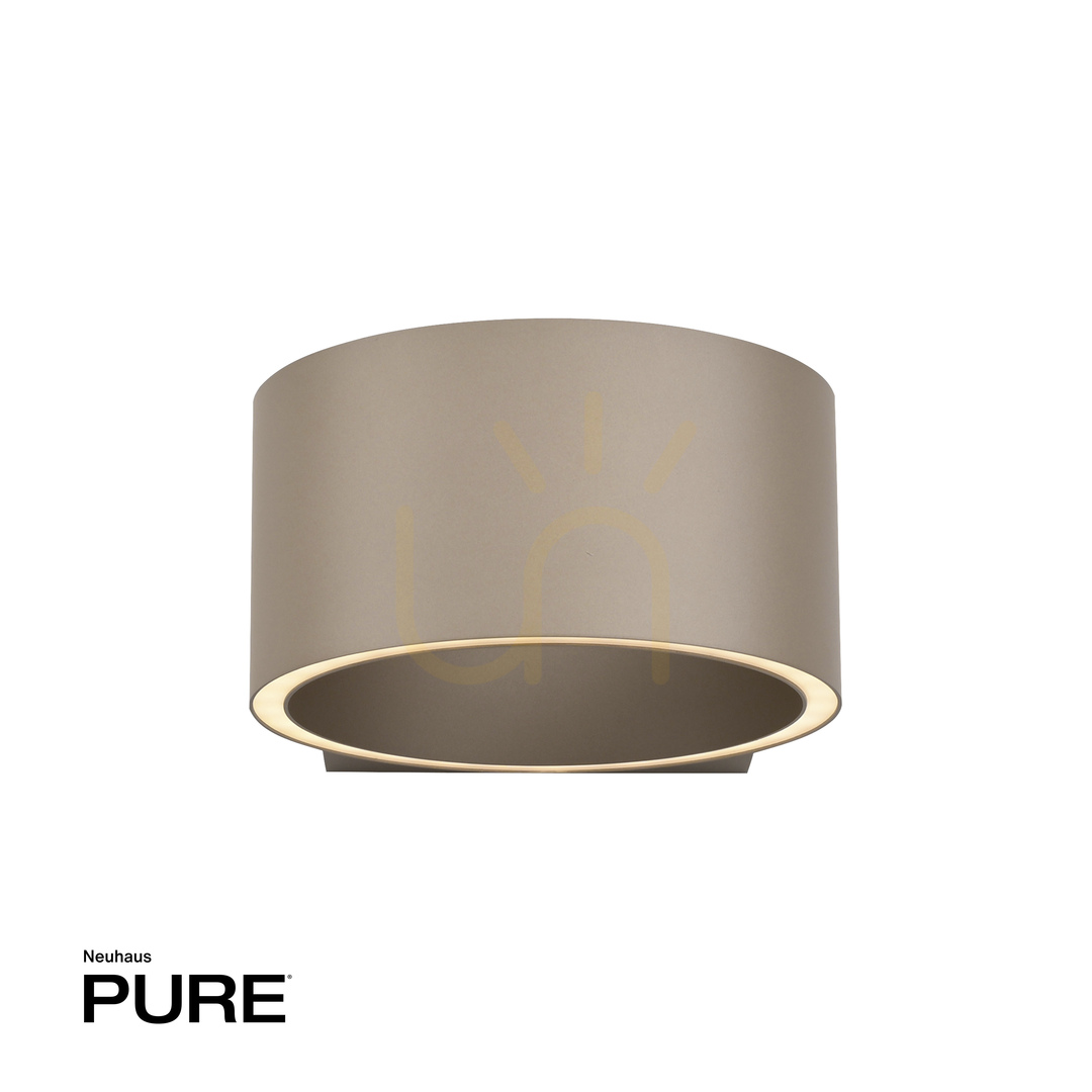 Kilátás PURE CLIPSE 8561-97 Barna, 2xLED-es fali lámpa PURE CLIPSE 8561-97 Barna, 2xLED-es fali lámpa