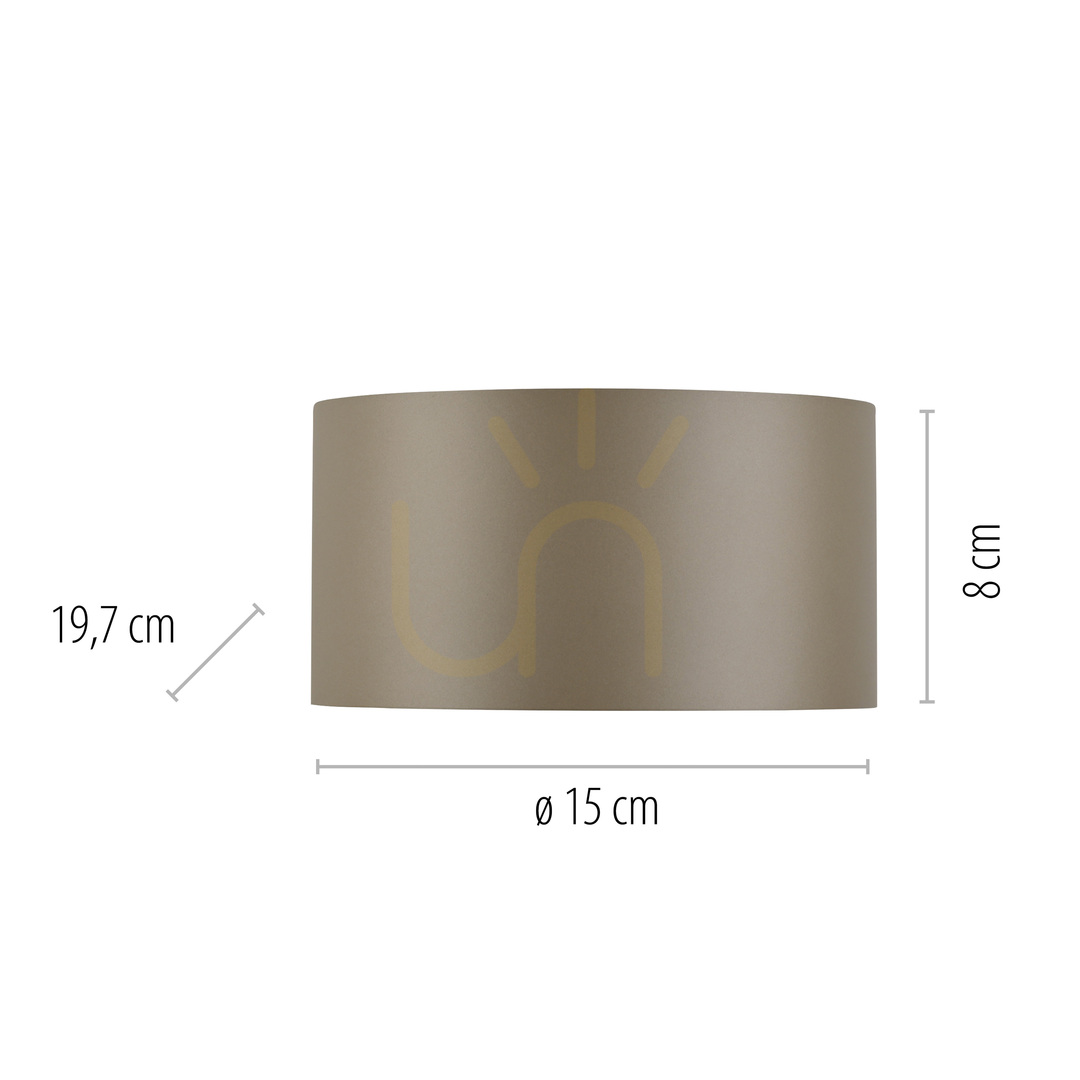 Kijelző PURE CLIPSE 8561-97 Barna, 2xLED-es fali lámpa PURE CLIPSE 8561-97 Barna, 2xLED-es fali lámpa