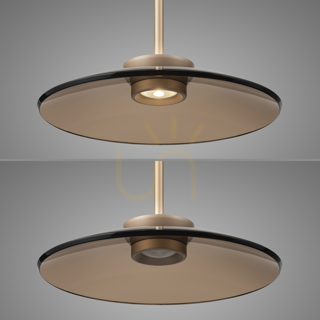 Jelölje be PURE MOON 2194-97 barna, 4 LED-es függesztett lámpa PURE MOON 2194-97 barna, 4 LED-es függesztett lámpa