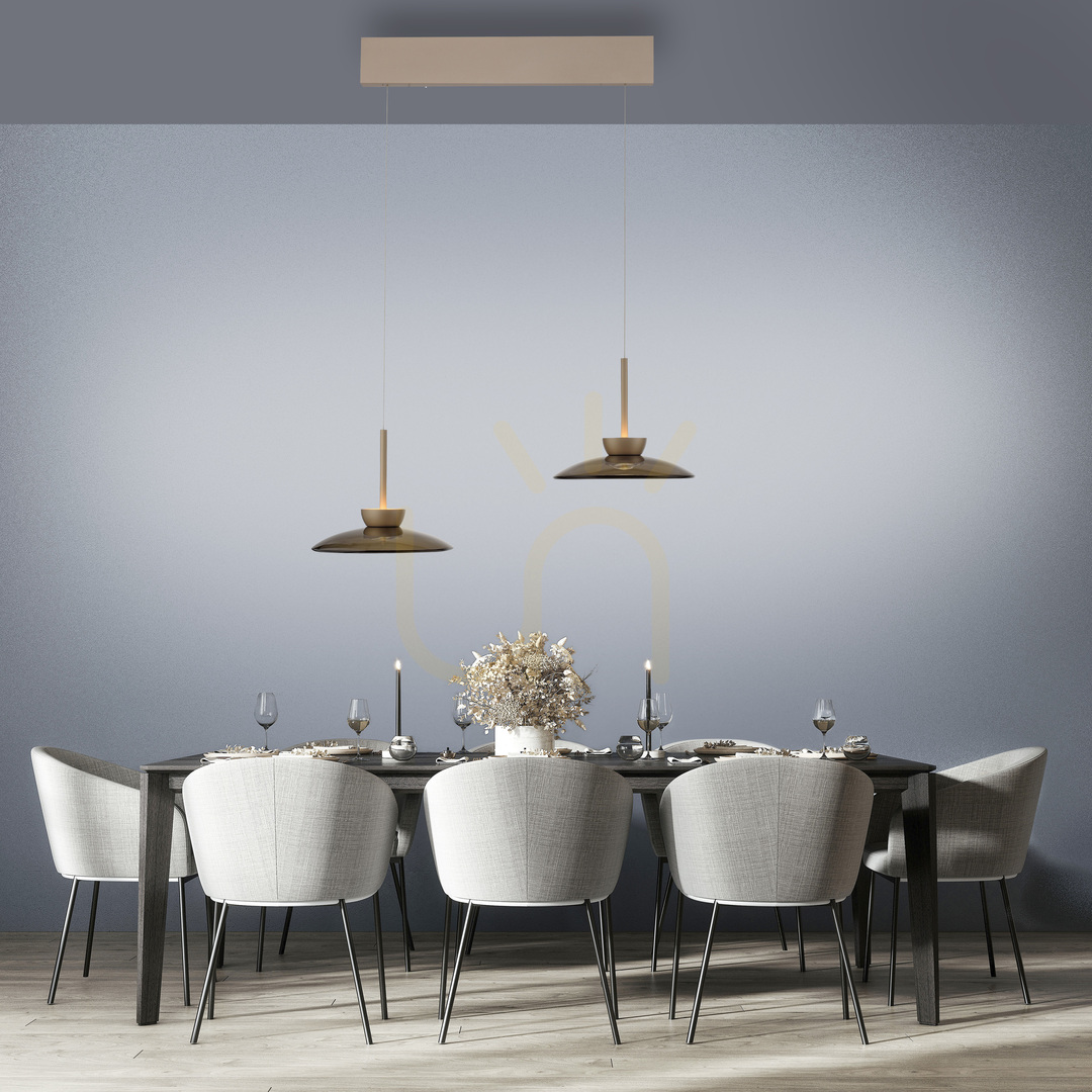 Előnézet PURE MOON 2194-97 barna, 4 LED-es függesztett lámpa PURE MOON 2194-97 barna, 4 LED-es függesztett lámpa