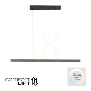 ADRIANA COMFORT LIFT 2598-13 antracit 1xLED függesztett lámpa 1 ADRIANA COMFORT LIFT 2598-13 antracit 1xLED függesztett lámpa small 1