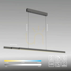 ADRIANA COMFORT LIFT 2598-13 antracit 1xLED függesztett lámpa 13 ADRIANA COMFORT LIFT 2598-13 antracit 1xLED függesztett lámpa small 13