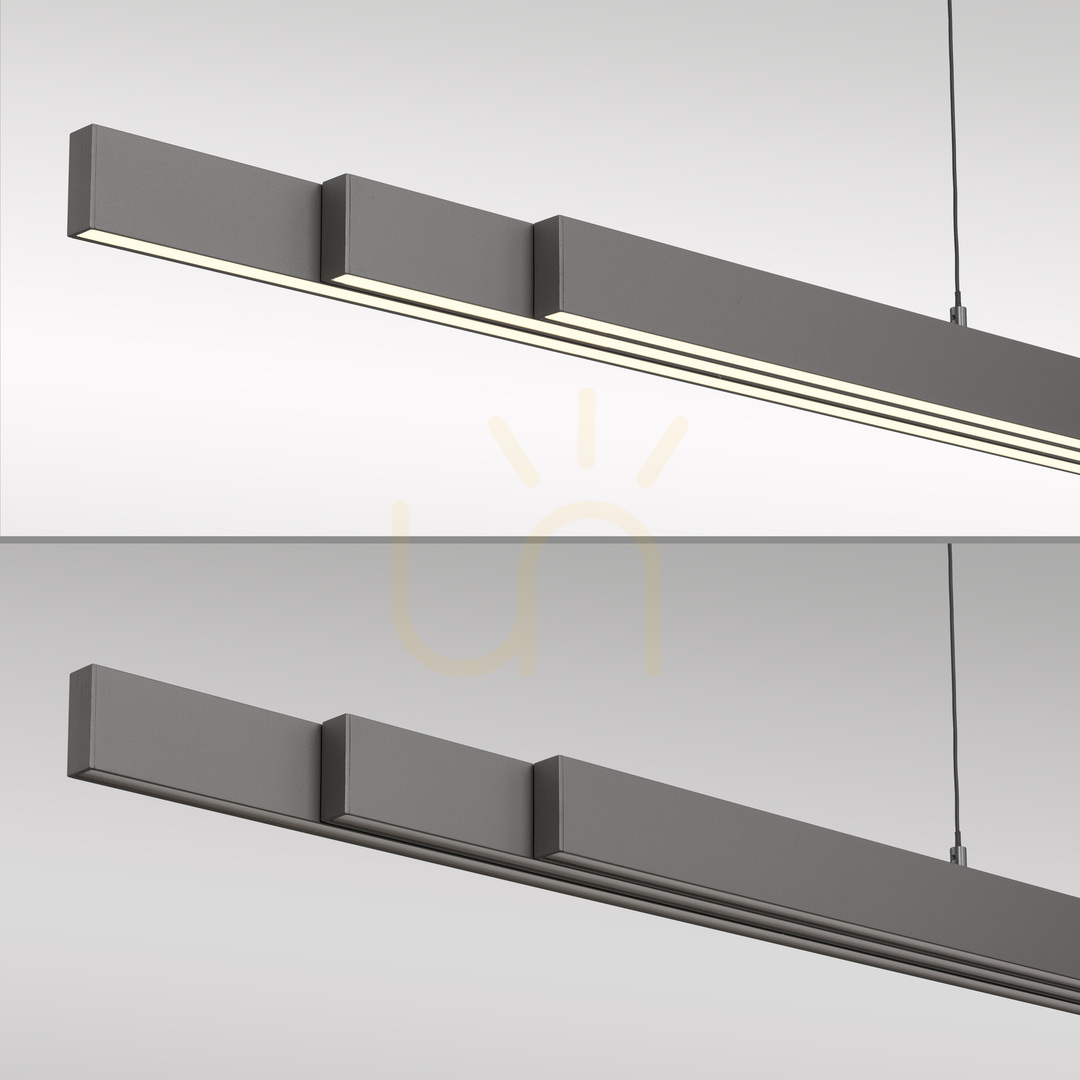 Kilátás ADRIANA COMFORT LIFT 2598-13 antracit 1xLED függesztett lámpa ADRIANA COMFORT LIFT 2598-13 antracit 1xLED függesztett lámpa